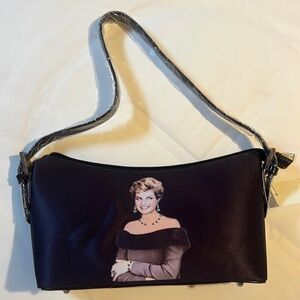 Princess Diana black purse NWT